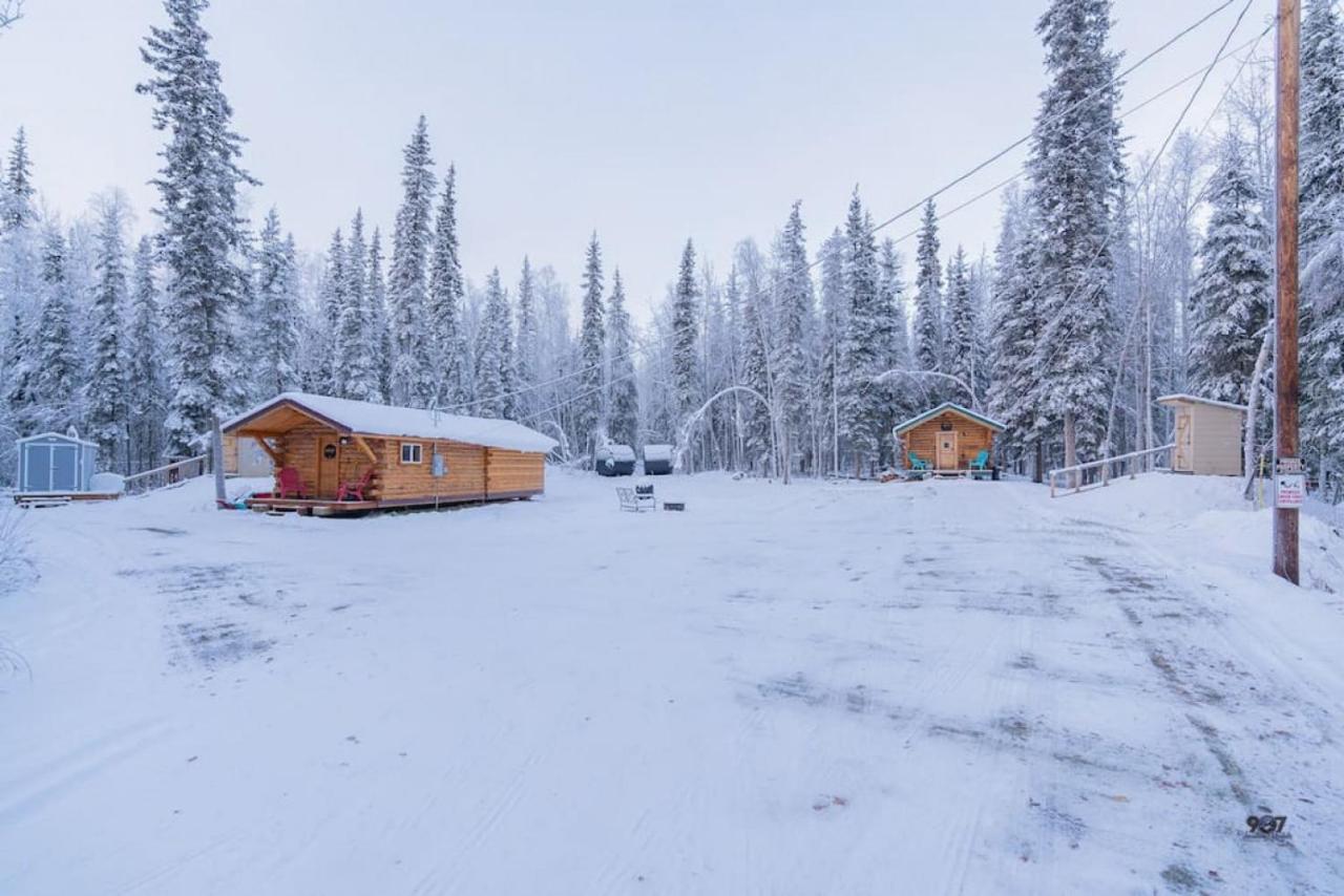Studio Log Dry Cabin| Aurora Views! แฟร์แบงค์ส ภายนอก รูปภาพ
